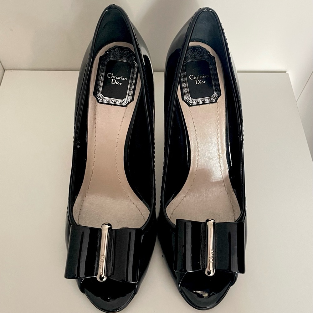 Dior Peep Toe Heels